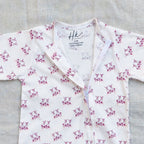 Deer Cotton Zip Half Romper