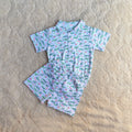 Dino Print Cotton Co-ord Set (2-Piece)