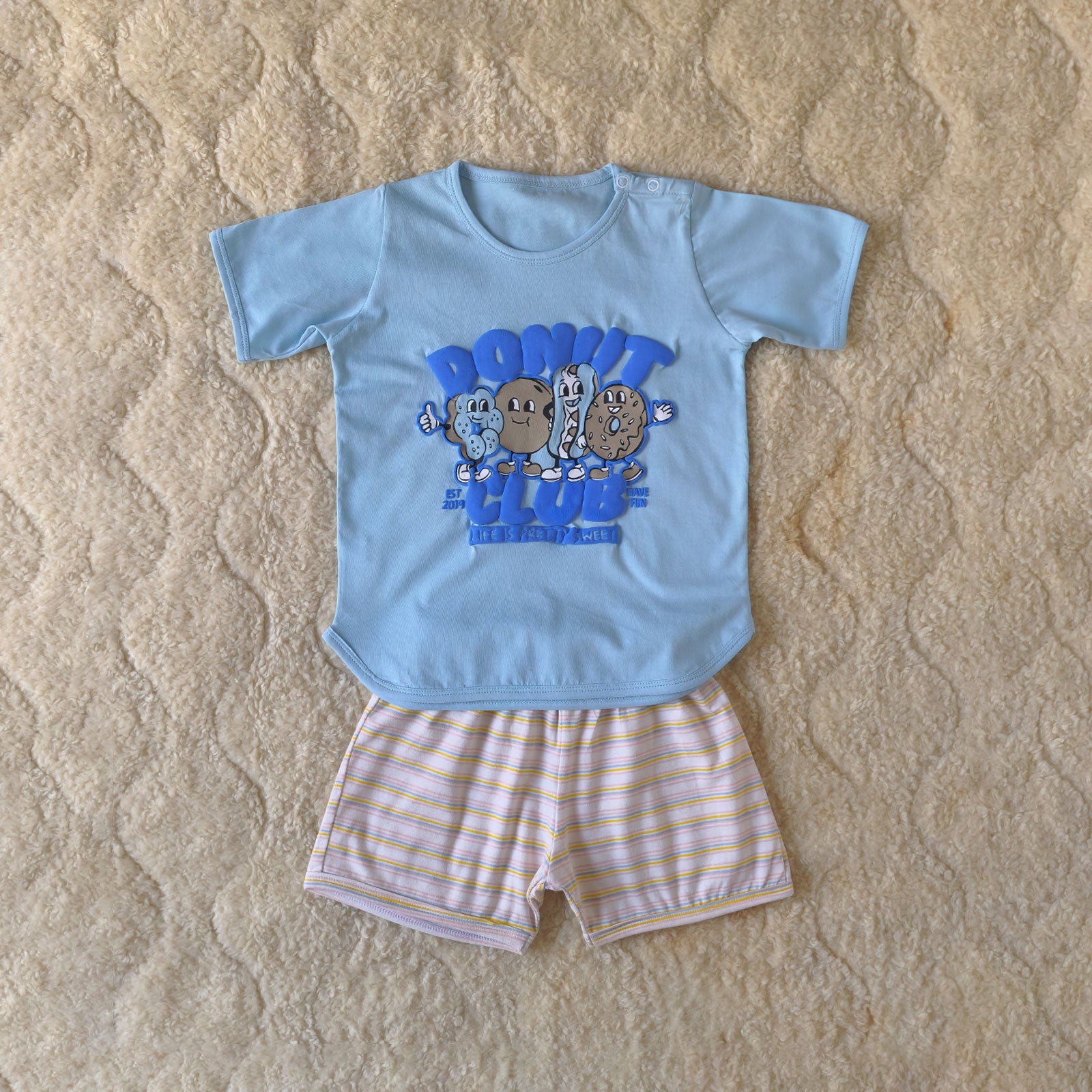 Donut Club Co-ord Set (Tee + Shorts)