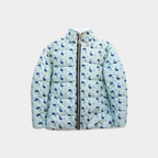 Blue Whale Puffer Jacket