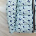 Blue Whale Puffer Jacket