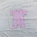 Blossom Bee  Cotton Zip Half Romper