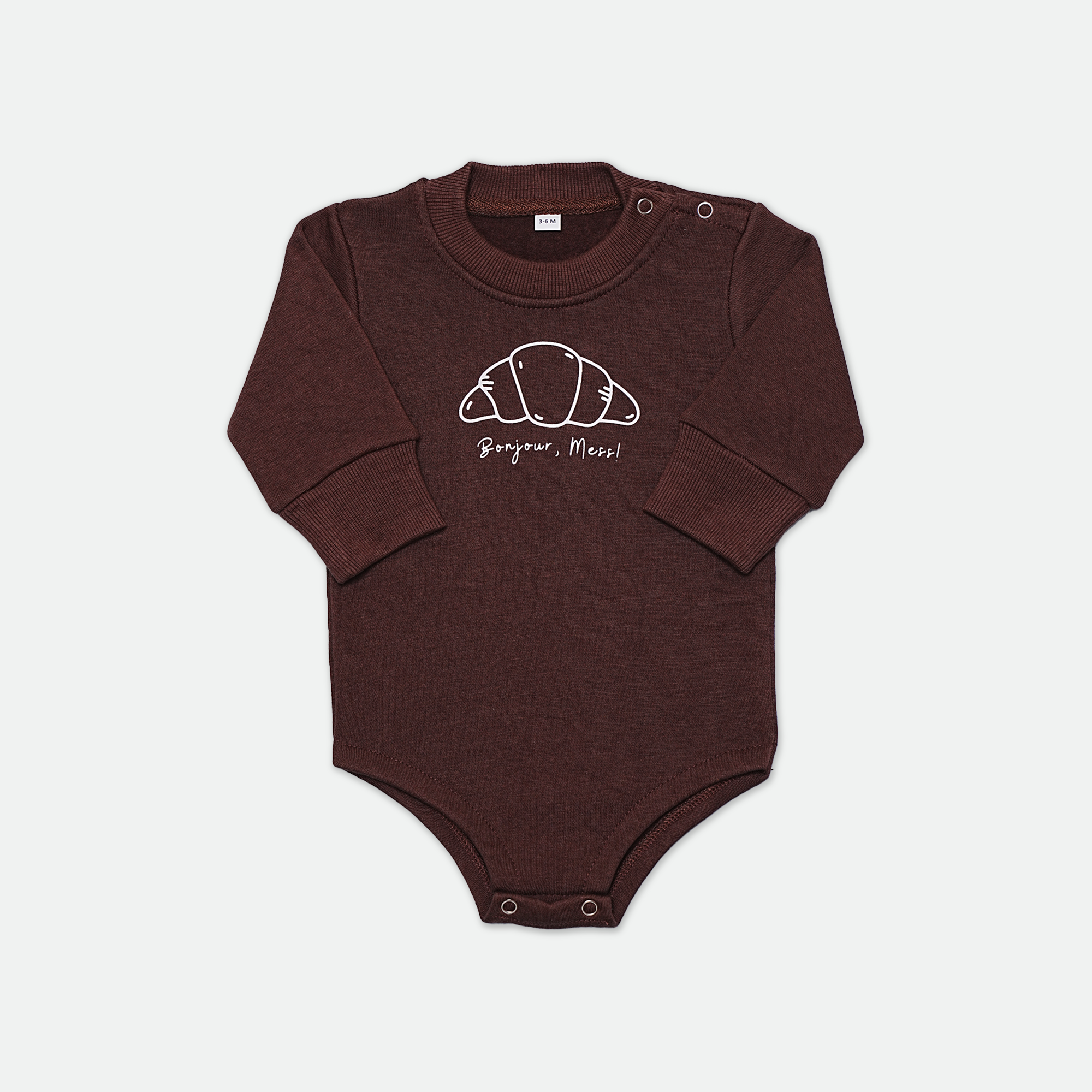 Bonjour Mess! Baby Bodysuit & Jogger Set