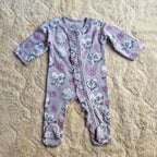 Soft Cotton Baby Romper — power girl print