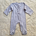 Soft Cotton Baby Romper — Gray