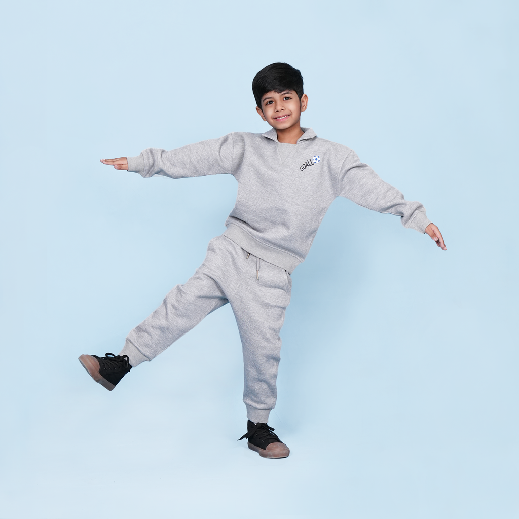 Gray Fleece Collar Set – Playtime Cozy Edit