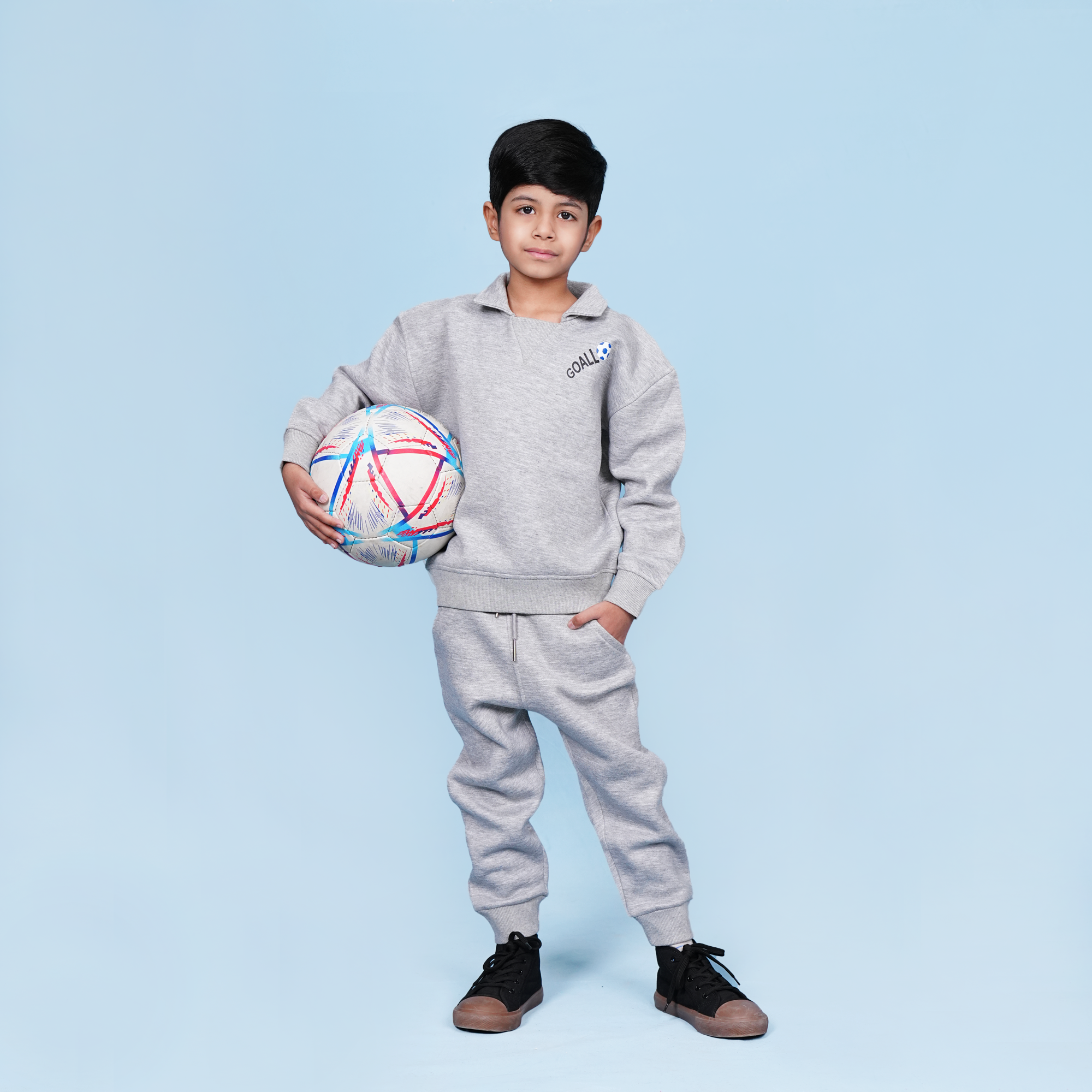 Gray Fleece Collar Set – Playtime Cozy Edit