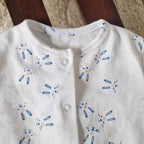 Soft Cotton Half Romper for Babies — Bunny Print