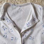 Soft Cotton Half Romper for Babies — Bunny Print
