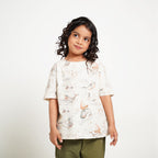 Ocean Dream Overlap Top with Balloon Trouser