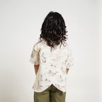 Ocean Dream Overlap Top with Balloon Trouser