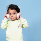 Safari Lime Terry Sweatshirt & Trouser Set