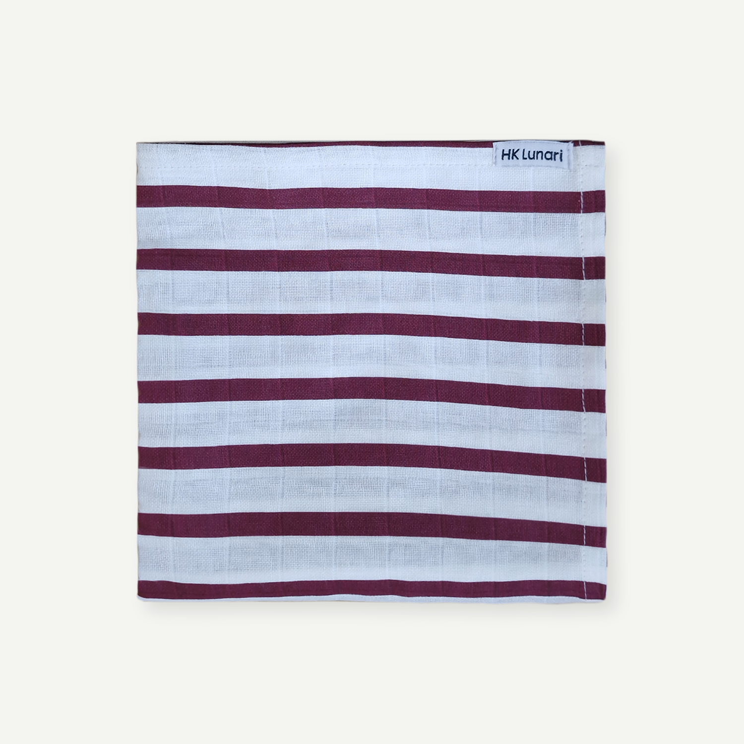 Muslin Swaddle Sheets – Marron Stripe