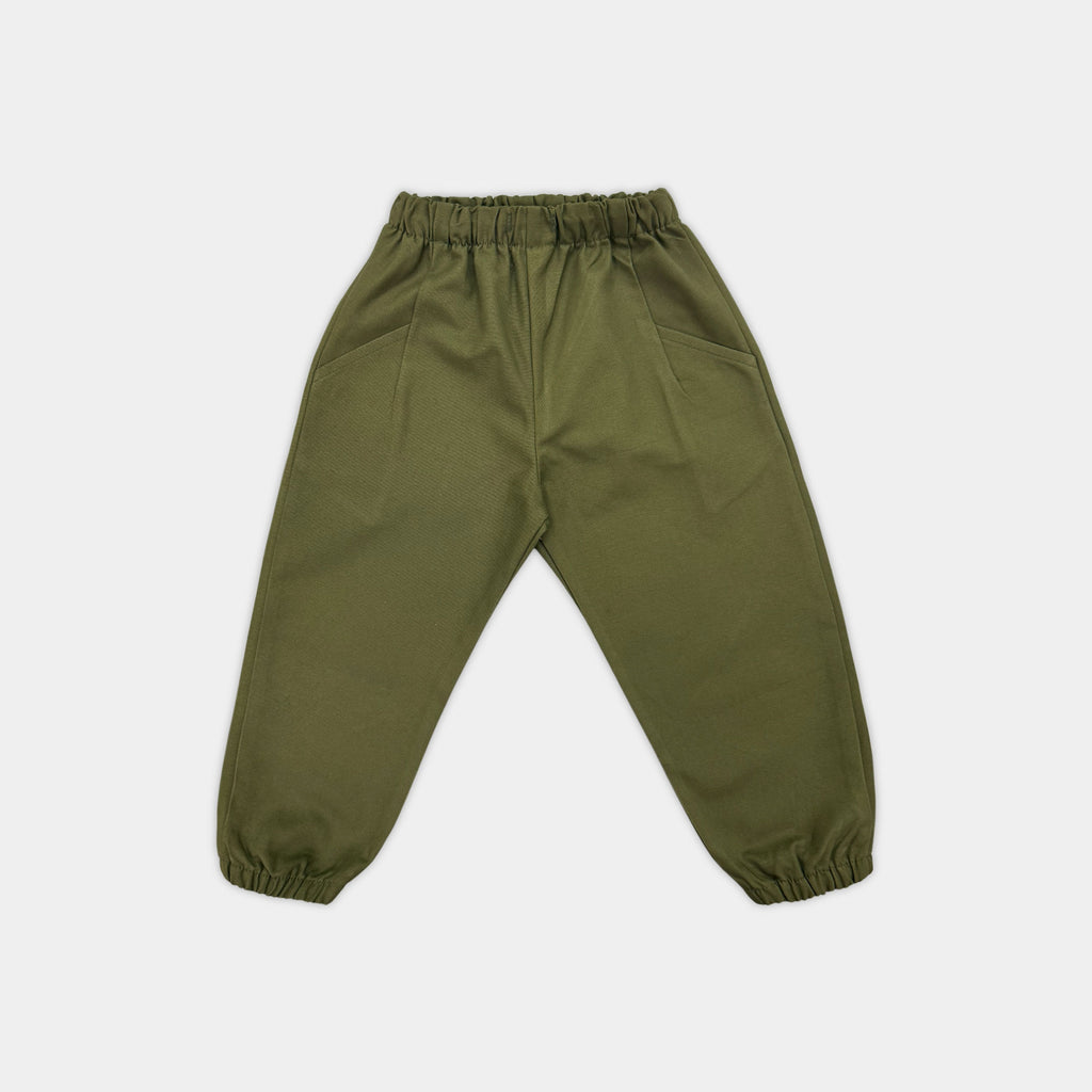 Ocean Dream Overlap Top with Balloon Trouser
