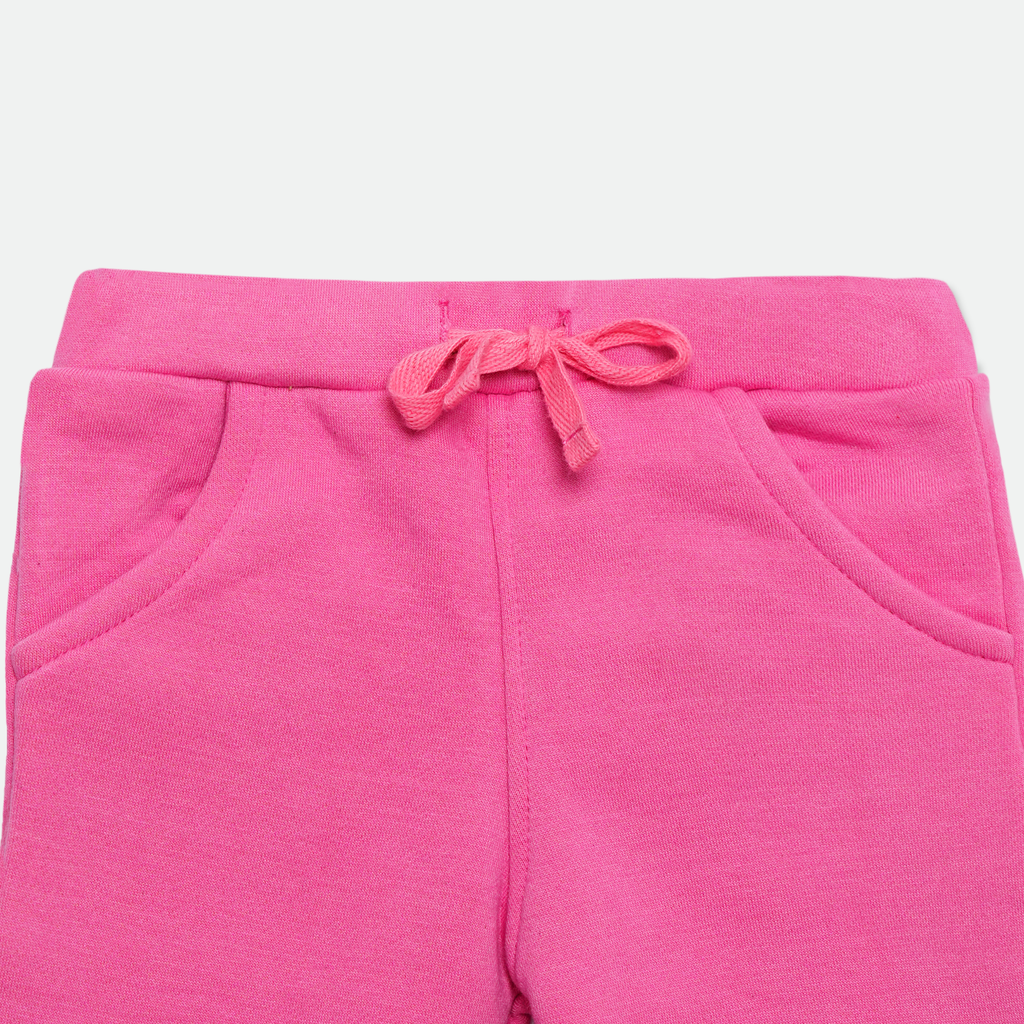 Baby Girl Pink Bodysuit & Jogger Set
