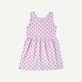 Pink Polka Dot Cotton Frock – Girls Sleeveless Summer Dress (9M–5Y)