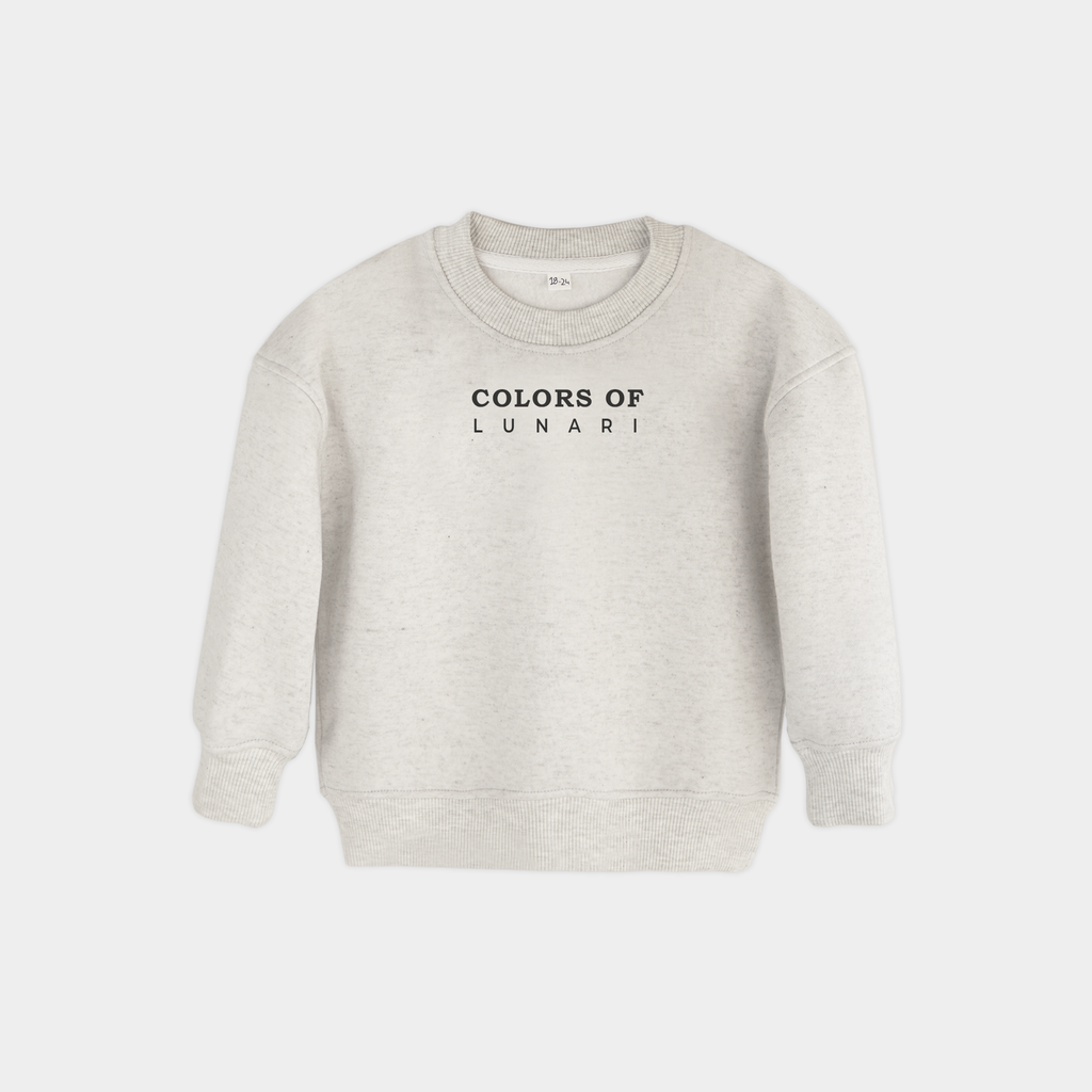 Gray Unisex Fleece Sweatshirt & Trouser Set