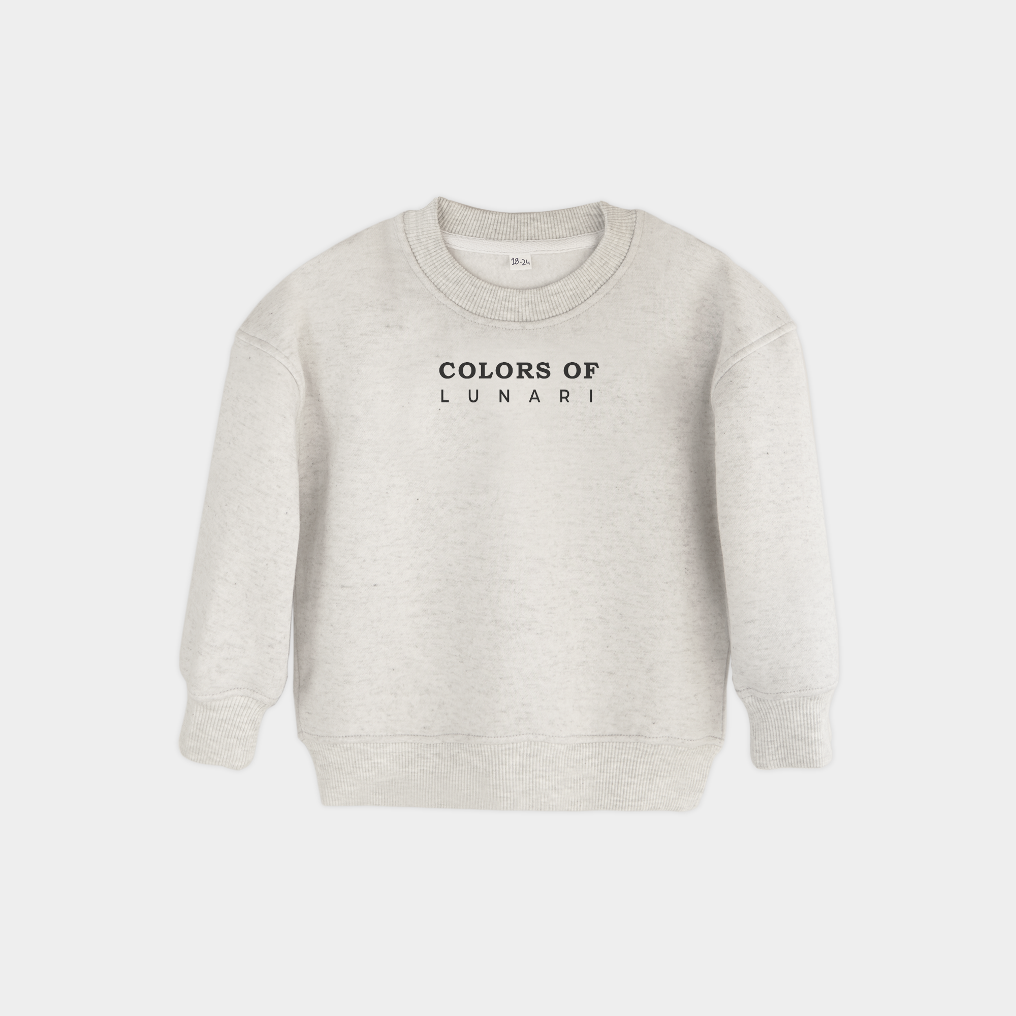 Gray Unisex Fleece Sweatshirt & Trouser Set