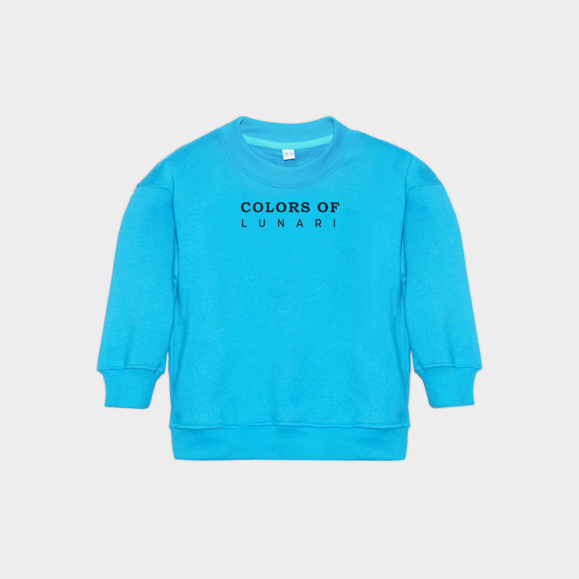 Teal blue Unisex Fleece Sweatshirt & Trouser Set