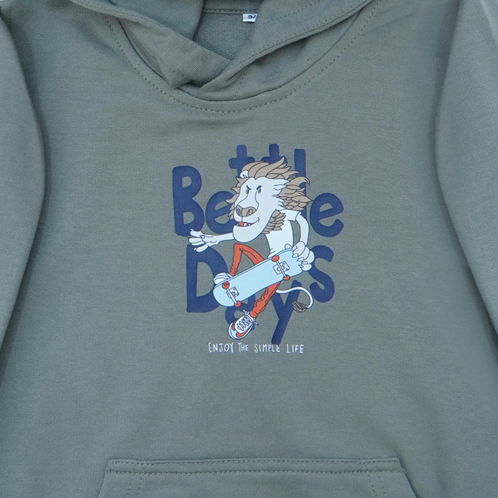 Boys Terry Hoodie & Trouser Set – Battle Days