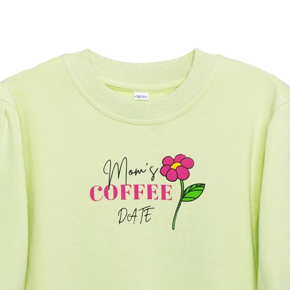 Mom’s Coffee Date – Girls Terry Set
