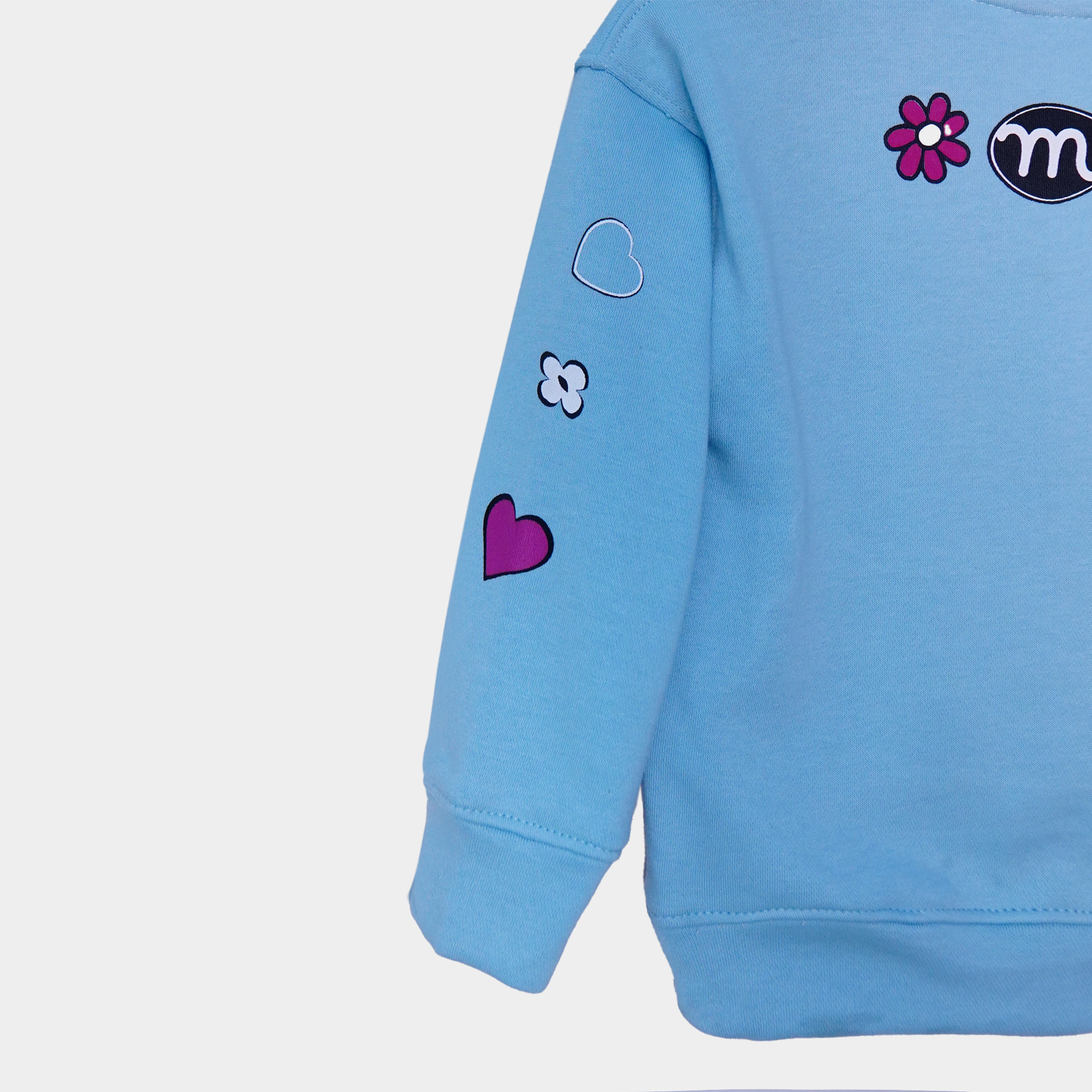 Blue Minnie Terry Set for Girls
