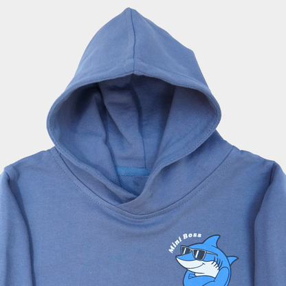 Mini Boss Blue Terry Tracksuit – HK Lunari Boys