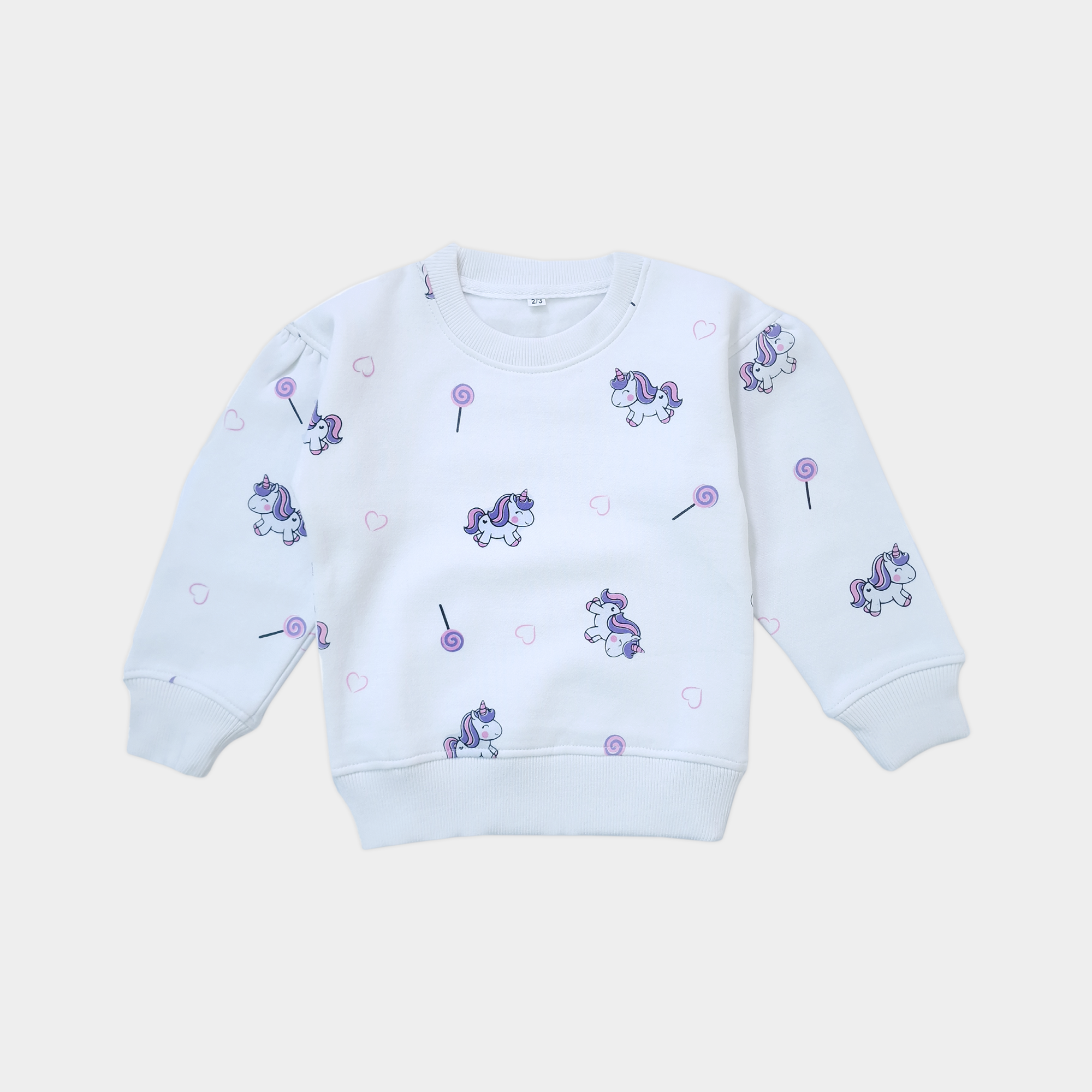 Girl Unicorn Sweatshirt & Trouser Set