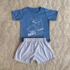 Skate Club Dino Co-ord Set (Tee + Shorts)