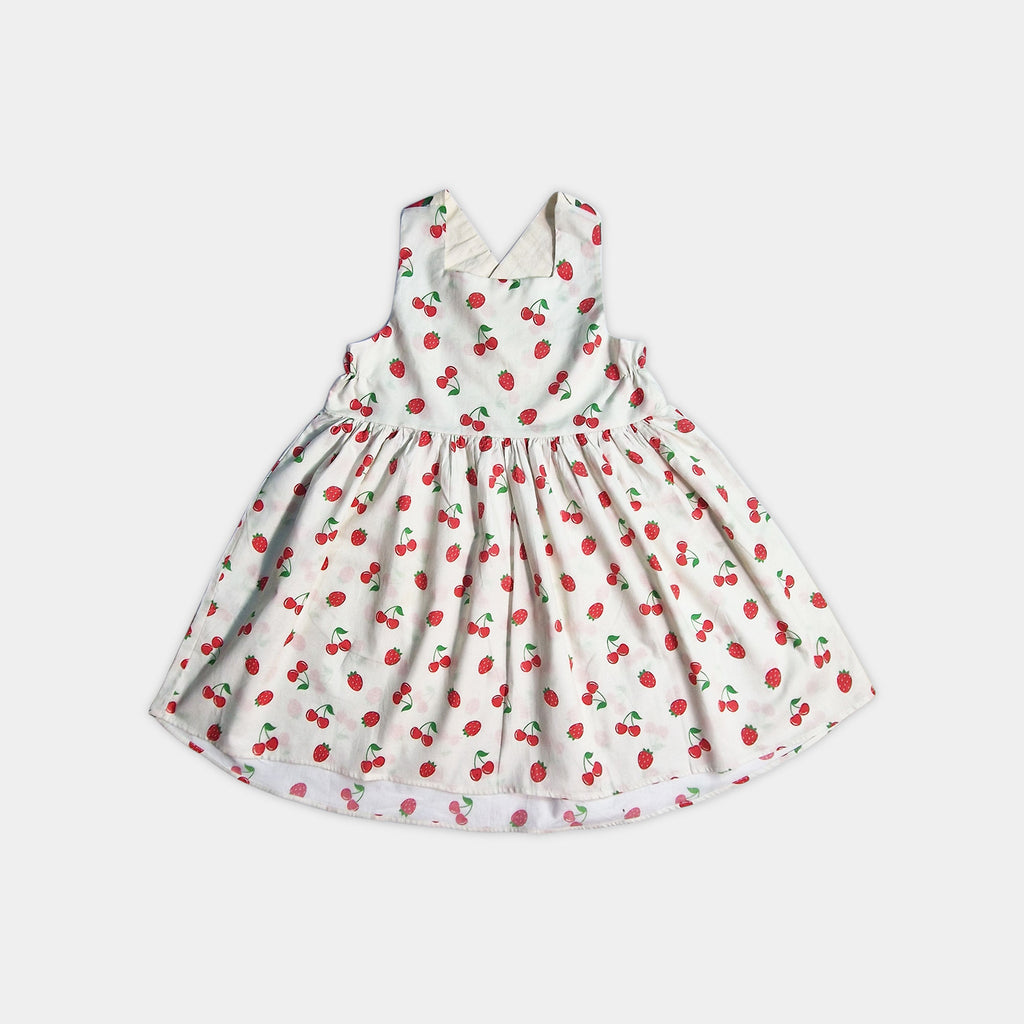 High - Low Strawberry Frock