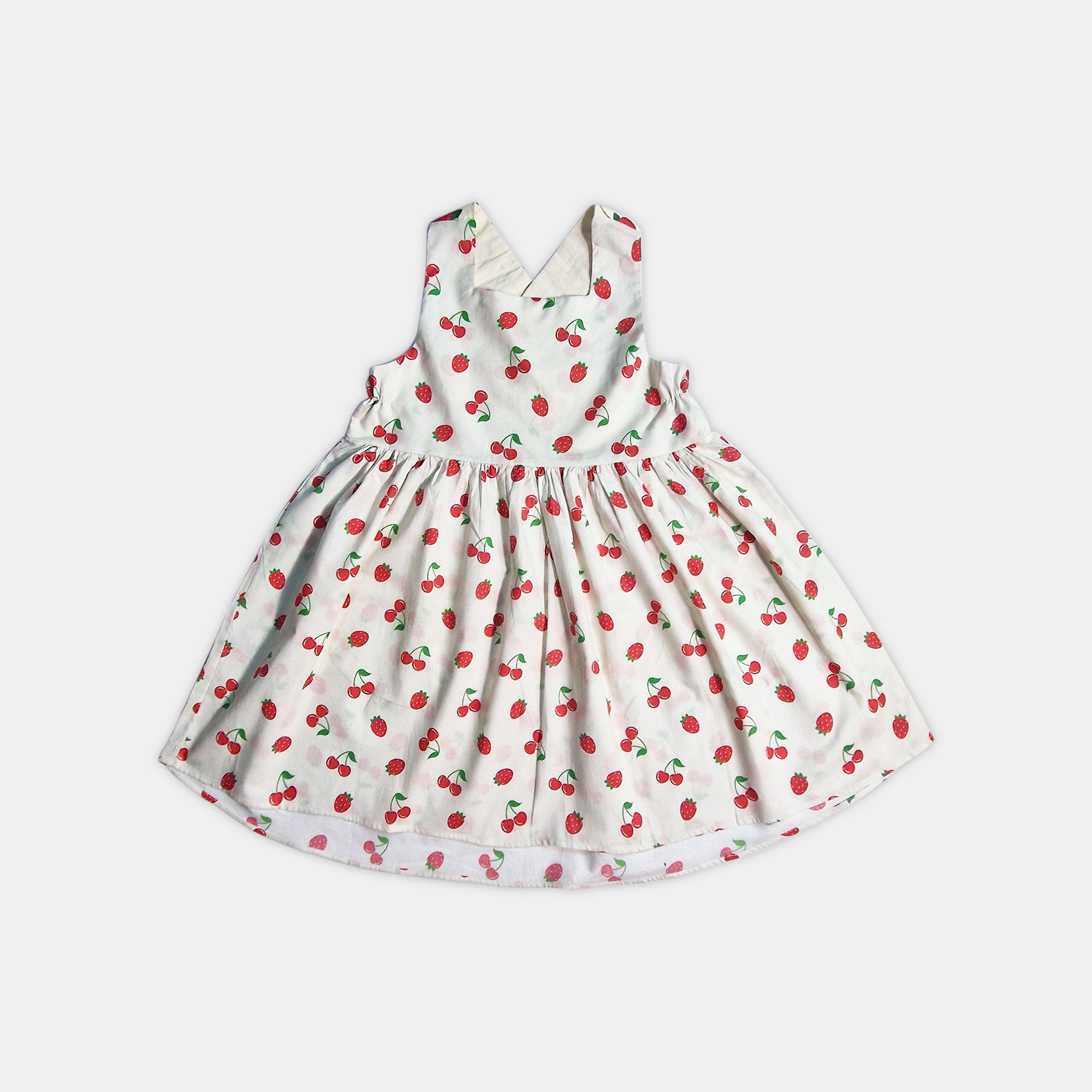 High - Low Strawberry Frock