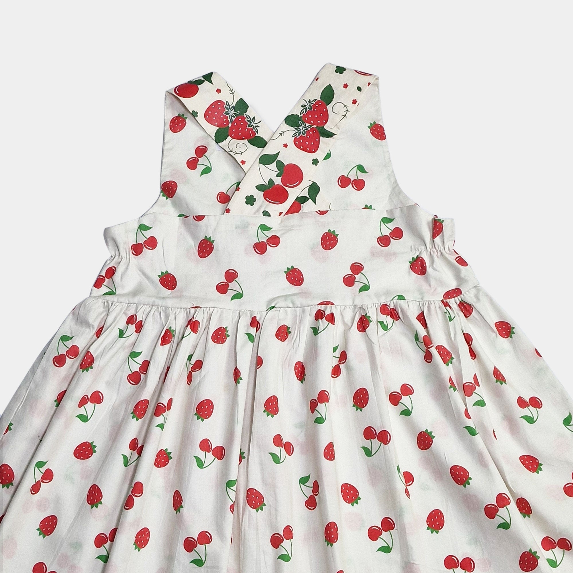 High - Low Strawberry Frock
