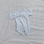 Tree Cotton Zip Half Romper (Copy)