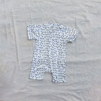Tree Cotton Zip Half Romper (Copy)