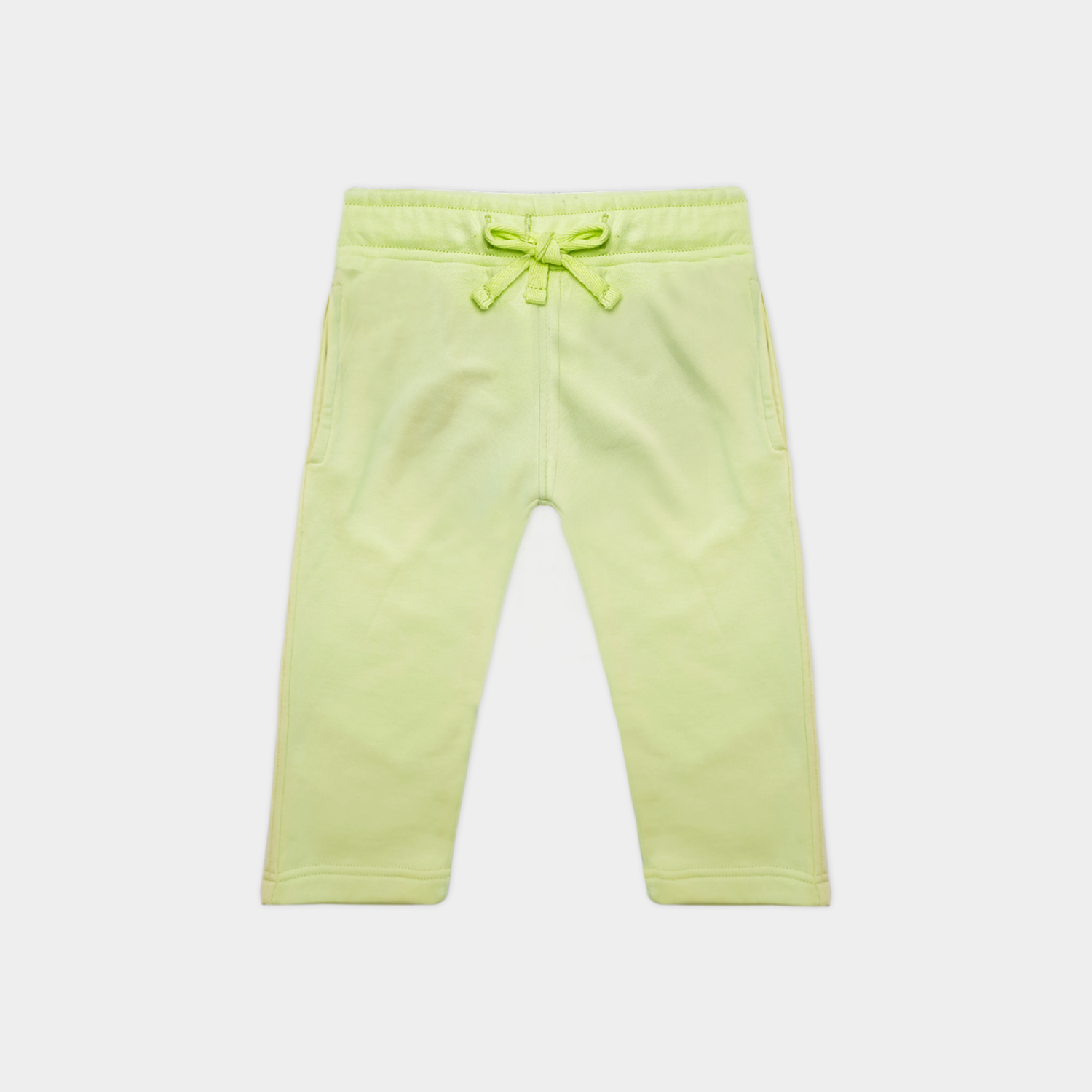 Banana Pop Fleece Set – Playful Lime with Puff Banana Print