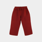 Maroon Unisex Fleece Sweatshirt & Trouser Set