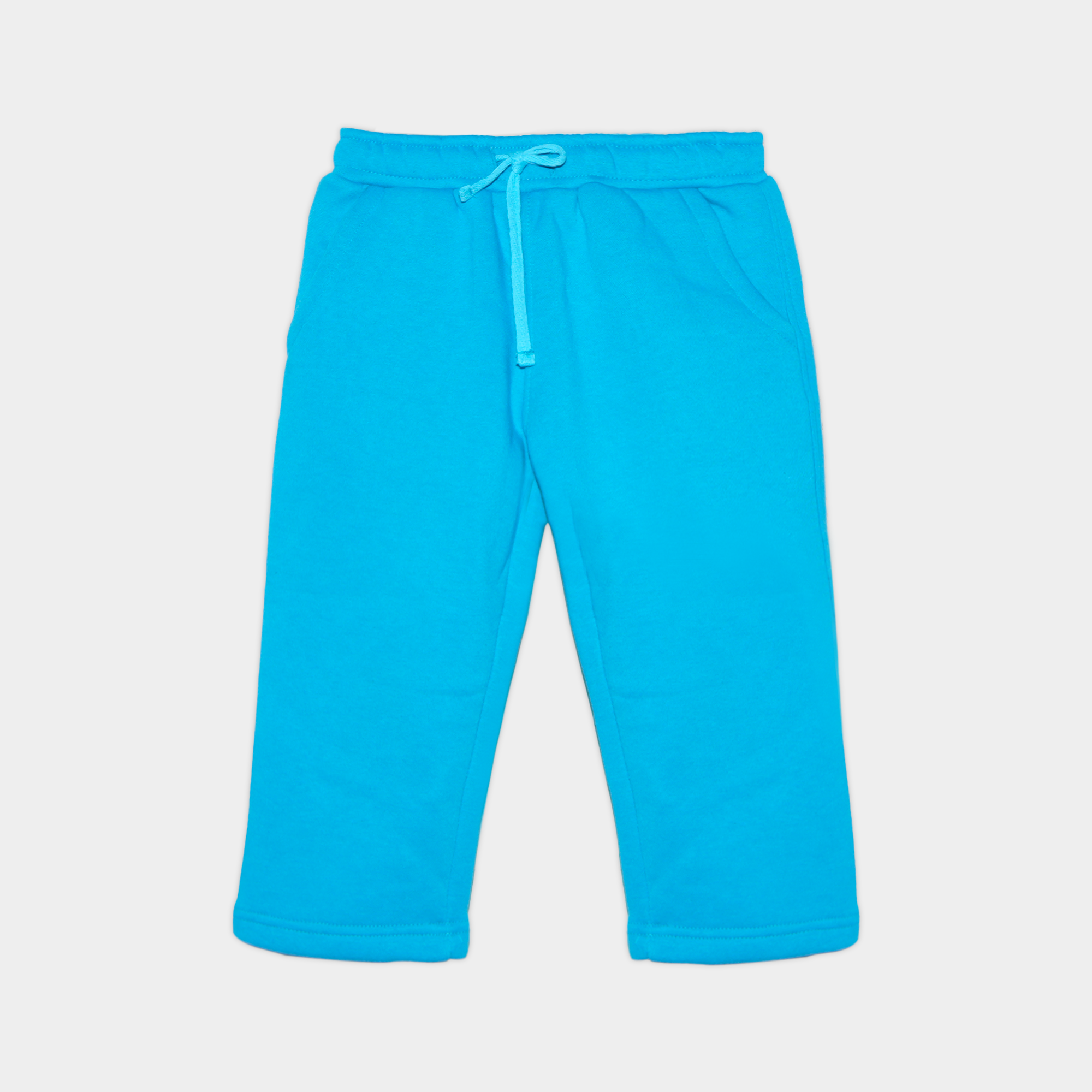 Teal blue Unisex Fleece Sweatshirt & Trouser Set