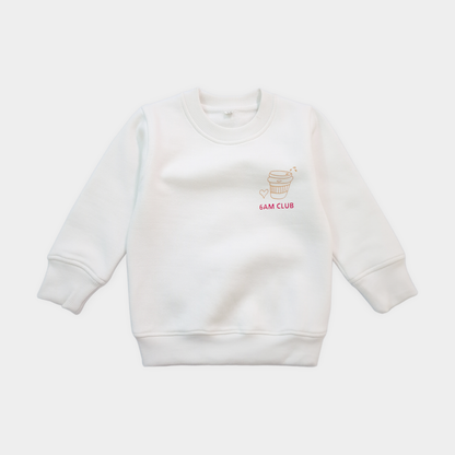 6AM Club – Cacao Coffee Sweatshirt Set