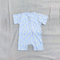 Llama Cotton Zip Half Romper