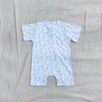 Llama Cotton Zip Half Romper