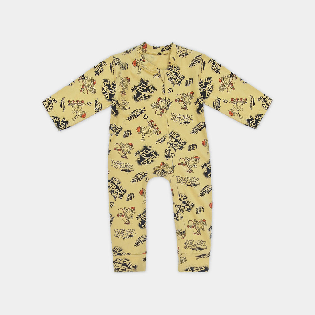 Soft Cotton Baby Romper — Mini Rebel